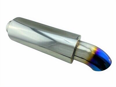 60mm 3.5" x 16" Weld On Stainless Steel Silencer Exhaust Box Body 2" 3/8 Bore