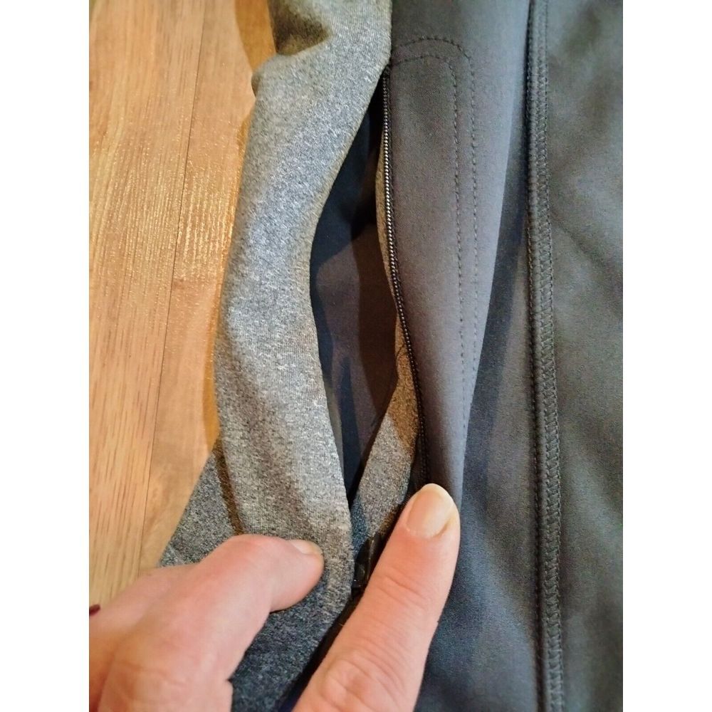 Mondetta Soft Shell Athletic Jacket Grey Size Sma… - image 5