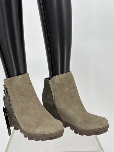 Sorel Joan of Arctic Wedge II wasserdichte Damen-Booties mit Reißverschluss 5,5 salbei NL3677-365 - Bild 2 von 6