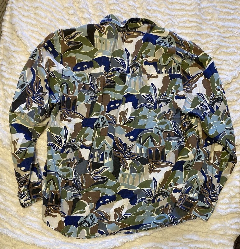Vintage Cherokee Button Up Shirt Size Medium 