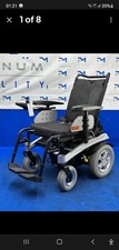 Pride Fusion Electric Mobility Wheelchair with Pneumatic Drive Wheel