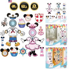 Mouse Cruise Door Decorations - 24 Pcs Large Ship Cabin Magnet Stickers Cute ...