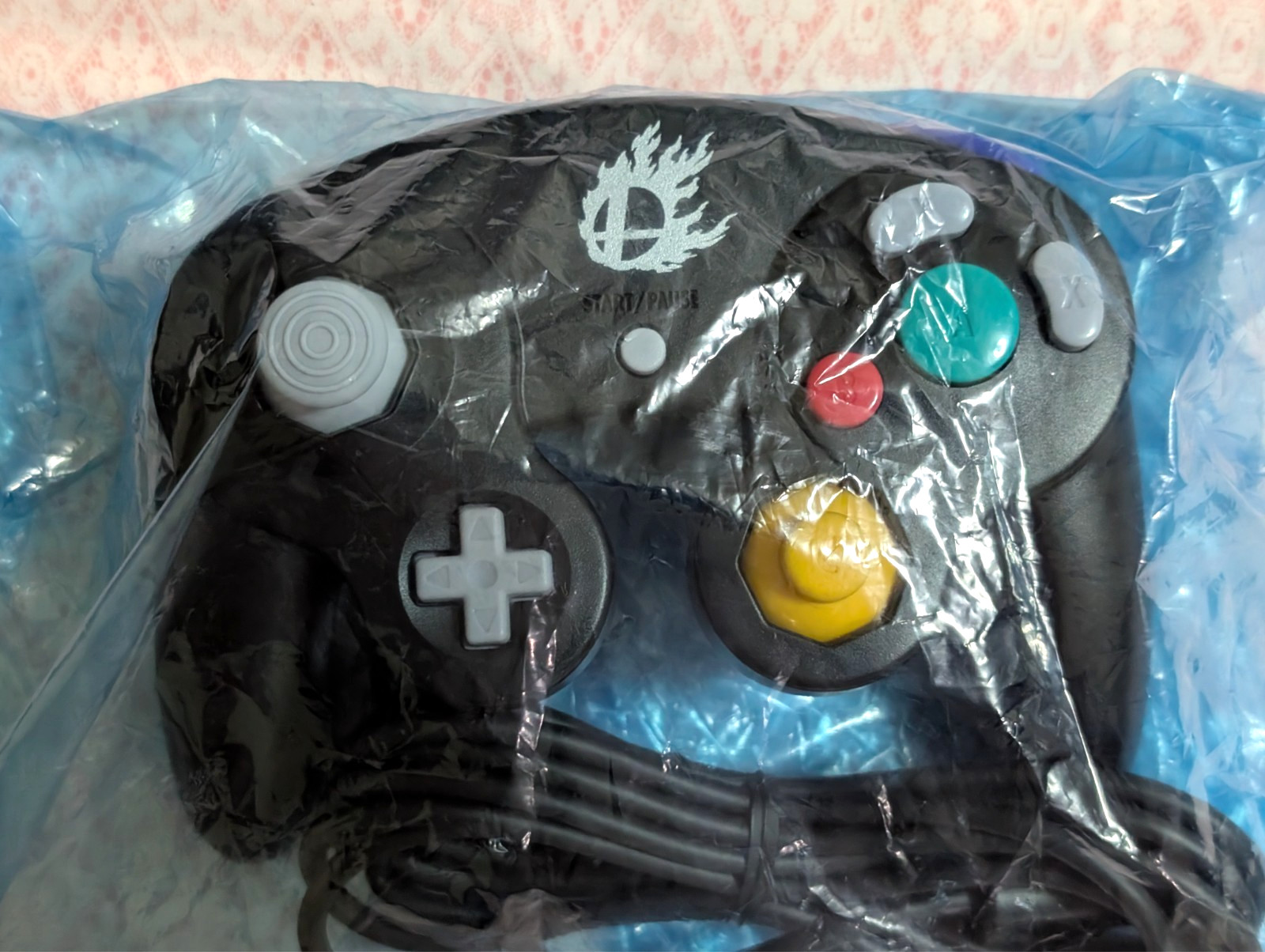 Nintendo GameCube Controller Super Smash Bros. Edition Black DOL-003 - BRAND NEW