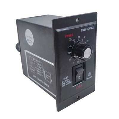 US-52-B 400W 220V AC Motor Speed Controller Forward Reverse Variable Control 5W-