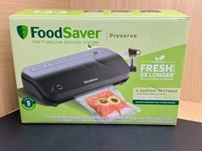 FoodSaver Preserve Vacuum Sealing System Starter Kit with Bags and Rolls