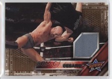 2016 Topps WWE NXT Takeover: Brooklyn 2015 Mat Relics Bronze 35/50 Cesaro 4f5