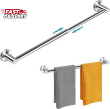 Mgahyi Towel Racks for Bathroom-Adjustable Towel Holder 13.18Inch-24Inch Sturdy