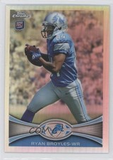 2012 Topps Chrome Refractor Ryan Broyles #186 0b0