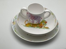 Tiffany and Co Jungle children's 3 piece fine bone china set