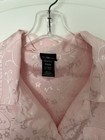 SECRET TREASURES PINK SATIN FLORAL SLEEPWEAR 2 PIECE SZ XL — photo 3