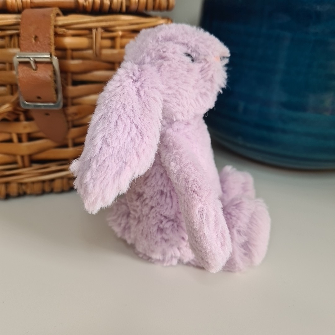 Jellycat Tiny Hyacinth Bashful Bunny - Baby Little Lilac Purple