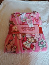 Strawberry Shortcake Robe, Size Large, New. 100 Percent Polyester.