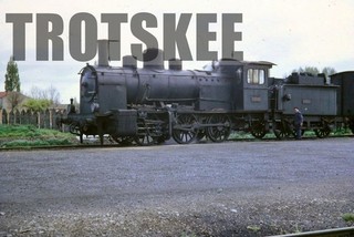35mm Slide RENFE Spanish Railways Steam Loco 030 2536 Aranda 1967 Orig