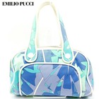 Y1127 Emilio Pucci Shoulder Bag Back Mini Boston Bag Back Pucci Pattern