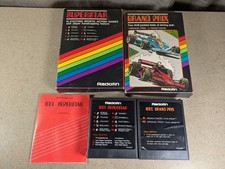 2 x Acetronic Radofin Games Cartridges - Grand Prix + Superstar 1001 1002