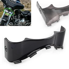 Batwing Lower Trim Skirt Fairing For Harley Touring Street Electra Glide 14+ BLK