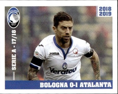Atalanta Calcio Esselunga 2018/19 # 24 Bologna-Atalanta Serie A Figure