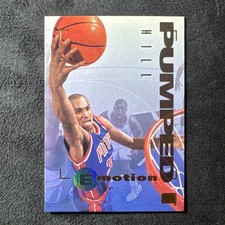 1994-95 Skybox Emotion - Grant Hill #28 (RC) Detroit Pistons