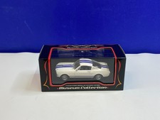 KYOSHO 1/43 SCALE WHITE W/ BLUE STRIPES SHELBY GT-350 #03121W