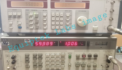 HP 8903B Audio Analyzer 100 kHz  BW Distortion SINAD TESTED in PERFECT CONDITION