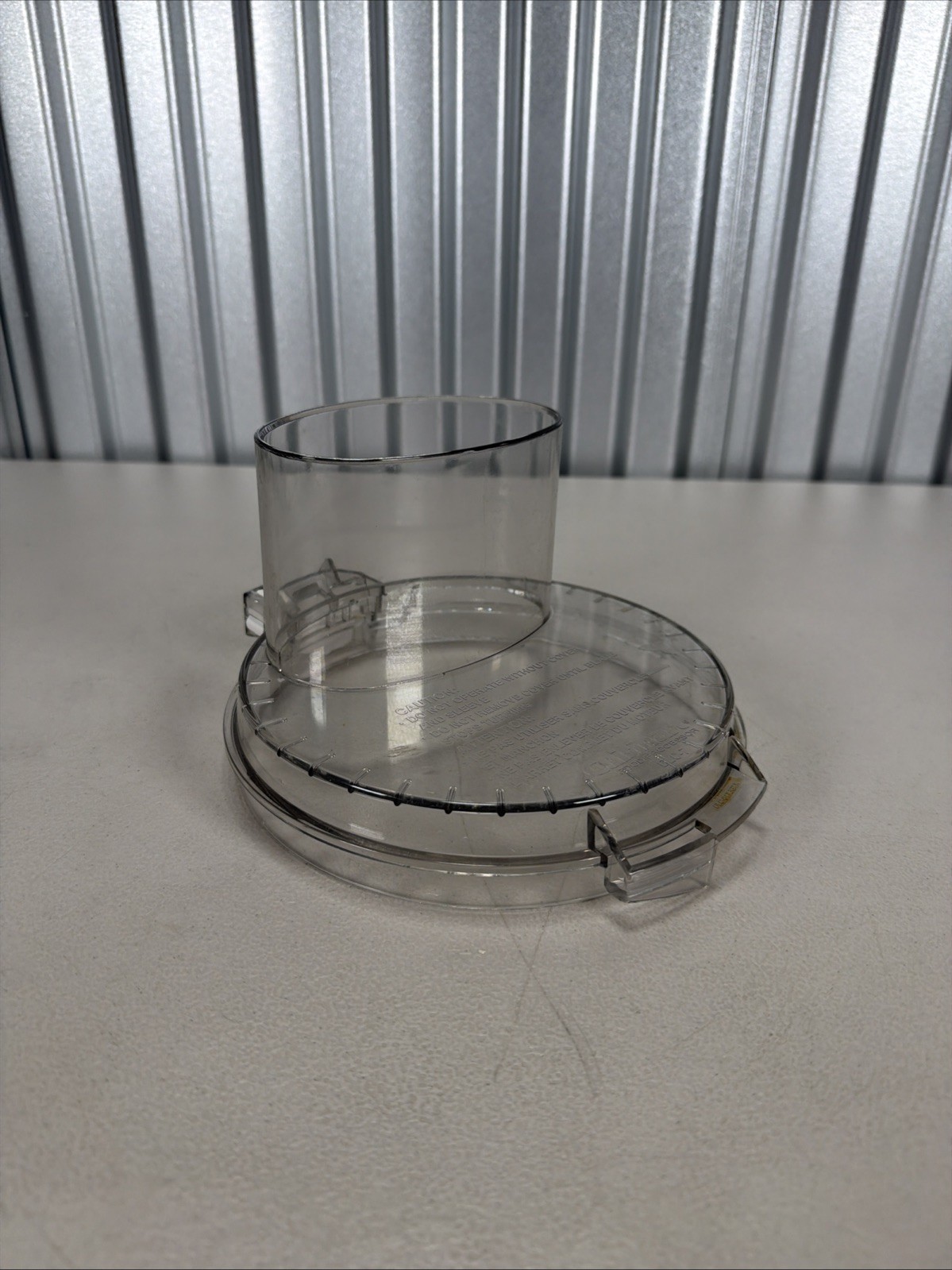 Cuisinart DLC-7 DFP-14 Food Processor Replacement Work Bowl LID ONLY DLC-017BGTX