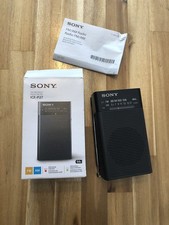 Sony ICF-P27 Portable Radio Works 3.5mm Jack Tune into AM/FM Stations Anywhere