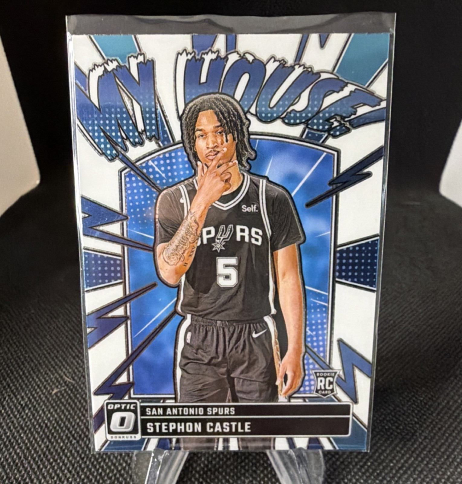 2024-25 Panini Donruss Optic My House Rookie Stephon Castle #16 Spurs