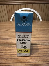 CAW CAX 120V 50W SYLVANIA Blue Top Projector Projection Lamp Bulb NEW