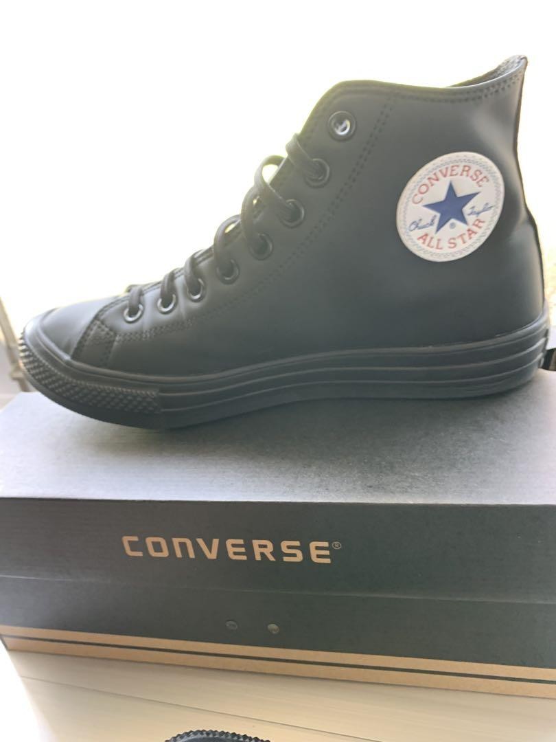 Converse All Star Light WR SL HI Mens Sneakers in Matte Black Size US 9.5