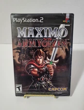 Maximo vs Army of Zin Black Label (PlayStation 2, 2003) PS2 Game New W/ Hanger