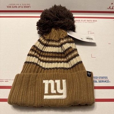 Women s New York Giants Expresso 47 Brand Knit Beanie