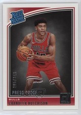 2018 Donruss Rated Rookies Press Proof Silver /349 Chandler Hutchison #166 13c1