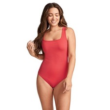 Jockey Women's Organic Cotton Stretch Tank Strap Thong Bodysuit