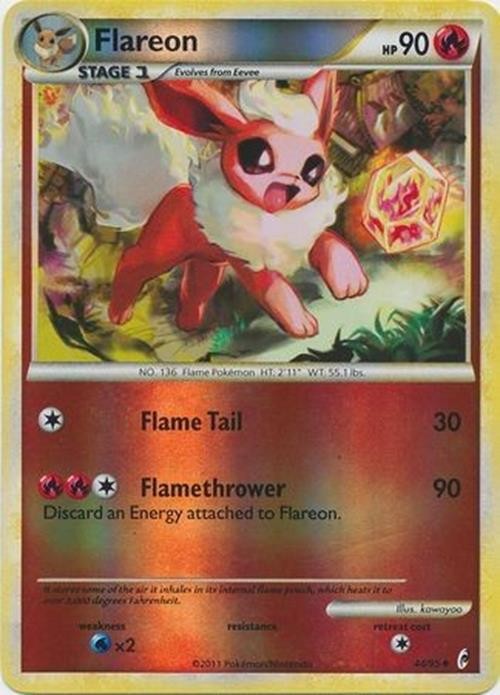 Flareon - 44/95 - Pokemon Call of Legends Reverse Holo Rare NM