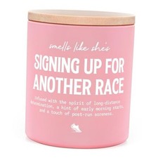 Gifts for Runners, Funny Marathon Essentials Candle 10Oz, Cross Country, Half
