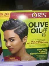 Lightweight Extra Strength No-Lye Olive Oil Relaxer for Smooth Hair