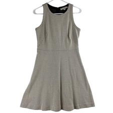 Ann Taylor Loft Fit & Flare Knit Dress Women's 2 Formal Office Career Tailored