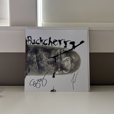 BUCKCHERRY 15 VG++ 2LP CLEAR SMOKE VINYLAUTOGRAOHED SIGNED