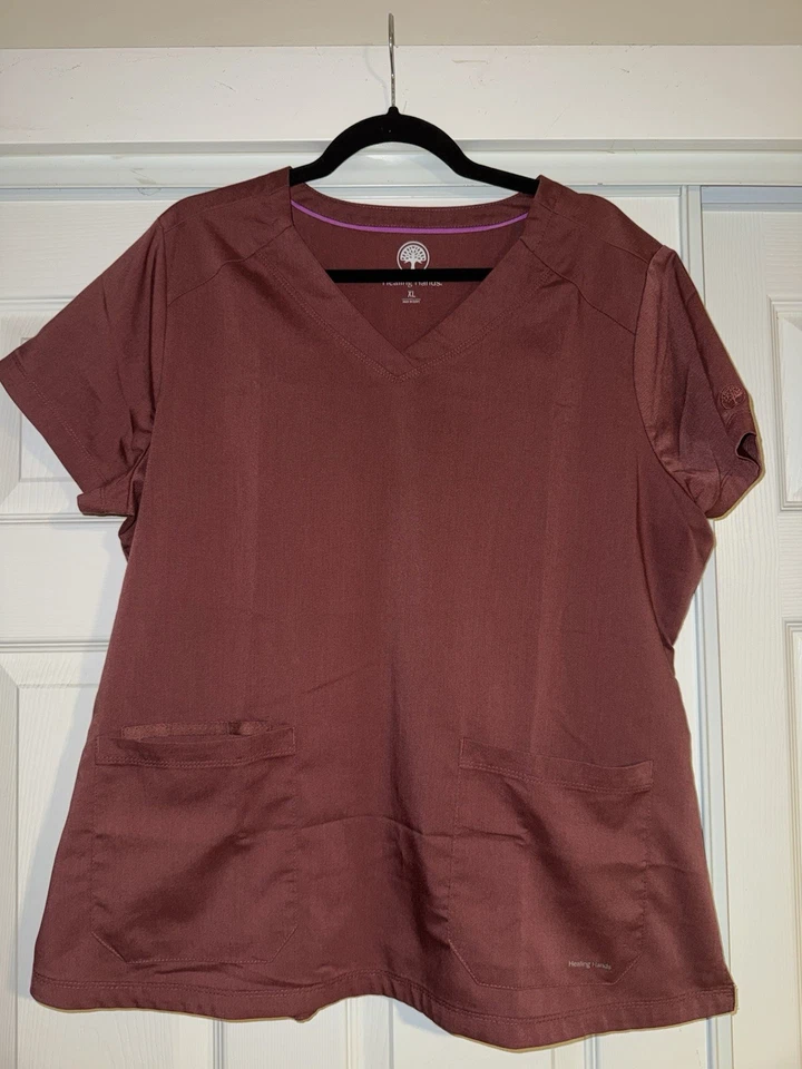 Healing Hands Women’s Scrub Set, Size XL - Image 2 of 4
