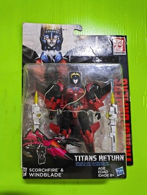 Transformers Titans Return Generations Windblade with Scorchfire MOSC NO TARIFF