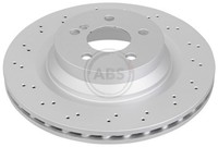 2X Bremsscheibe A.B.S. 17563 FüR CLS Mercedes Klasse W211 Model S211 C219 AMG