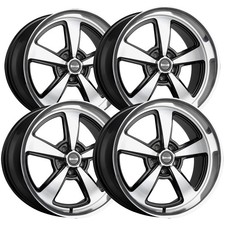 Staggered-ridler 652 17x717x8 5x4.5 0mm Blackmachined Wheels Rims Staggered-ridler 652 17x717x8 5x4.5 0mm Blackmachined Wheels Rims