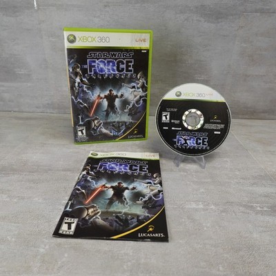 Star Wars Force Unleashed Xbox 360 CIB Microsoft Complete Galen Sith Starkiller
