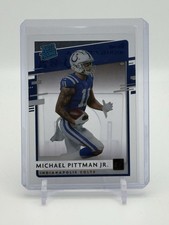 2020 Panini Chronicles - Clearly Donruss Rated Rookie Michael Pittman Jr. #RR-MP