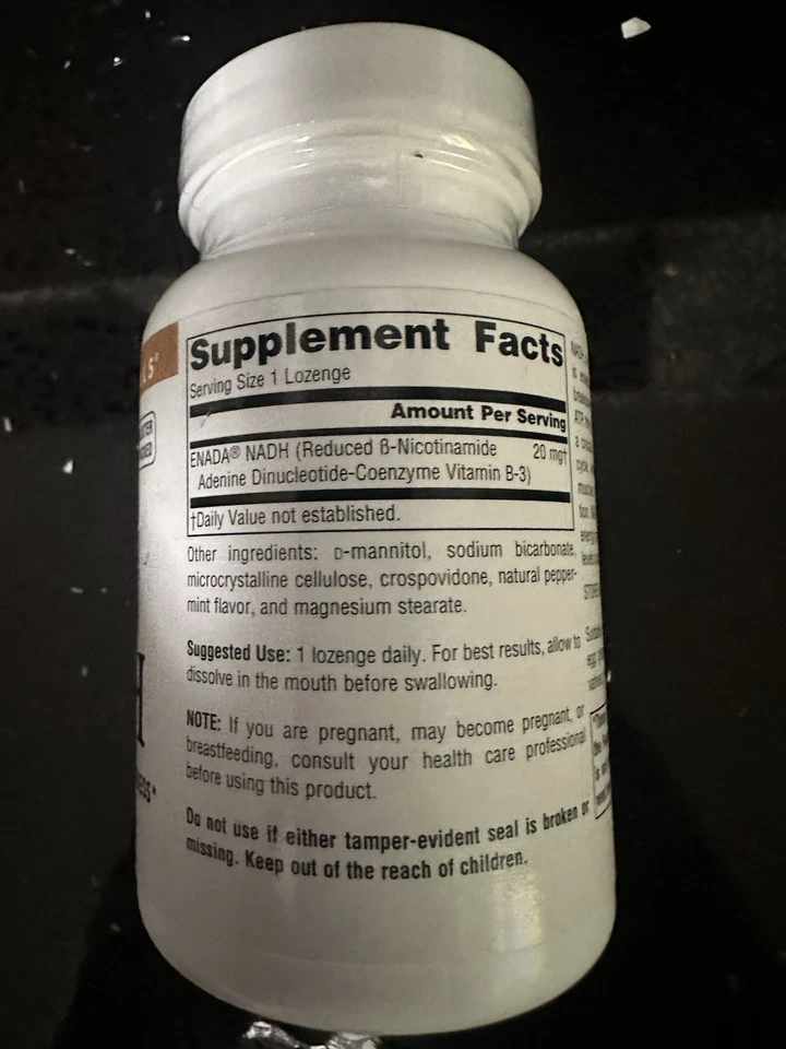 source naturals NADH para energía y alerta mental caducidad 27/02 Foto 2 de 3