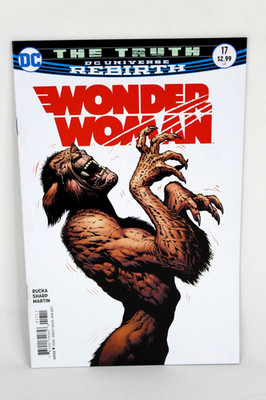 Wonder Woman #17 The Truth Liam Sharp Variant 2017 DC Rebirth Comics F+