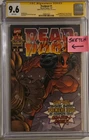 Deadpool #1 first series graded CGC 9.6 (not 9.8) signed sketch original art