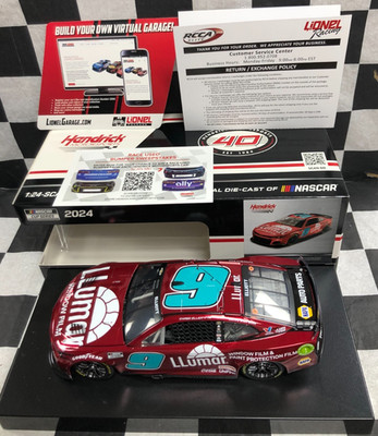 Chase Elliott #9 LLUMAR 2024 Camaro ZL1 1:24 scale *COLOR CHROME* 1 of 60