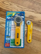 OLFA 45mm Rotary Cutter Model RTY -2/G and Wave Cutter/Perforation Cuttet