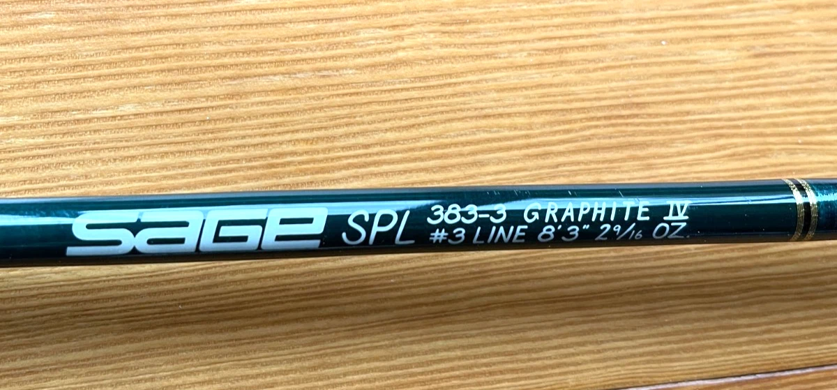 SAGE Fly Fishing Rod 3 Piece Fishing Rods & Poles for sale | eBay